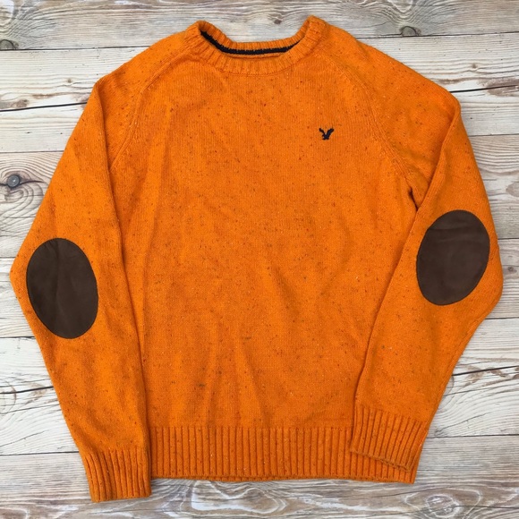 American Eagle Outfitters Men’s Orange Sweater - Picture 1 of 8